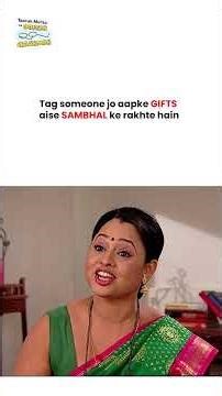 Tag someone jo aapke GIFTS aise SAMBHAL ke rakhte hain ! #tmkoc #funny #comedy #jethalal