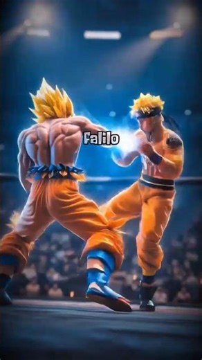 GOKU vs NARUTO — The Ultimate UFC Showdown #naruto #dragonball #shorts
