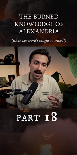 How did the Library of Alexandria ACTUALLY catch fire? #LibraryOfAlexandria #ancient #AncientHistory #history #historian #ancientworld #AncientMysteries #anthropology #anthropologist #Egypt #AncientEgypt #AlexanderTheGreat #Egyptians | Luke Caverns