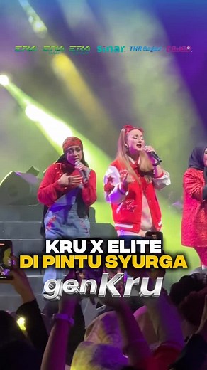KRU bersama ELITE, Di Pintu Syurga ✨ #genKRU #konsertgenKRU #ERASabahKongsi #ERASarawak #ERARadioNo1PalingLegit #THRGegar #Sinar #Zayan | ERA Sabah