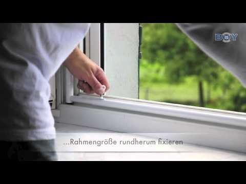 Boy-Katzennetze - Fenstersicherung mit Schutznetz im Rahmen