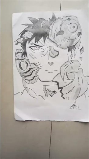 obito 3 masks full drawing