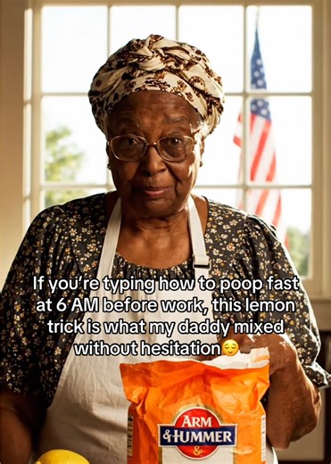 How to poop fast in the morning and constipation relief fast are high-volume search terms, especially among women over 45 dealing with occasional sluggish digestion. Many people search natural laxative drink and how to stimulate a bowel movement before work or travel. A traditional country method combines warm water, fresh lemon juice, and a small amount of baking soda as part of a morning digestive routine. Lemon water is often discussed in relation to gut stimulation and digestive reset habits