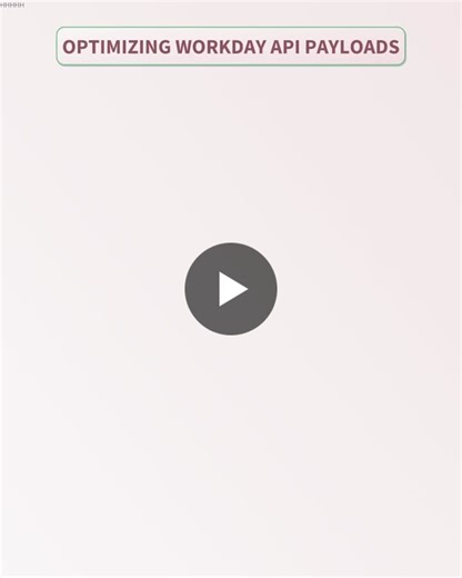 #workday #workdayapi #workdayintegration #workdayoptimization #workdayperformance #workdaytools #workdaytech #workdaycloud #workdaysuccess | Bharat Busanagari | 24 comments