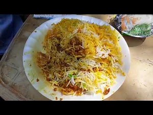 Chicken Biryani Kader Shah Naal Nanpura Surat | Indian Street Food | Food In Surat