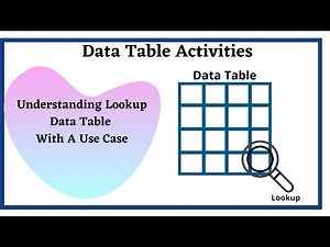 Understanding Lookup Data Table With Use Case