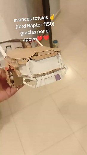 Cómo hacer un carro de cartón: Tutorial de Ford Raptor