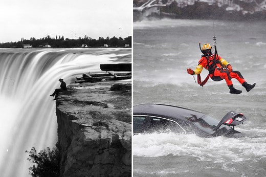 Inside most dramatic Niagara Falls rescues including man who was 2ft from brink
