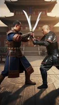 Fantastic Duel: Kung Fu Warrior VS Samurai. The First Fight. #kungfu #samuraishodown #fighting