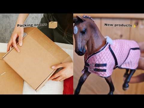 A Productive Day: Packing Orders & Creating Something New