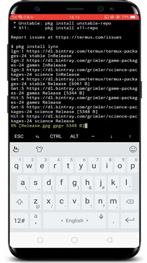 Cara Browsing di Termux 🌐