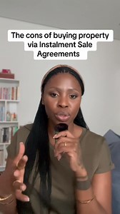 40K views · 748 reactions | What are the disadvantages of buying property via instalment Sale Agreement, governed by the Alienation of Land Act 68 of 1981 | Langa Sibiya | Facebook