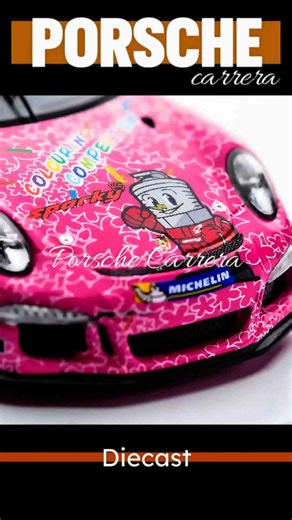 Pink Porsche Perfection: Inside the Spark 1/43 Carrera Diecast