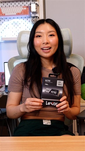 peachietech 🍑 on Instagram: "Let's install an m.2 SSD together~ It's super easy to add storage to your PC nowadays, just make sure you initialize the drive in "disk management" on your PC if it doesn't show up right away! Thank you @lexarmemory for sponsoring #tech #gaming #gamingpc"