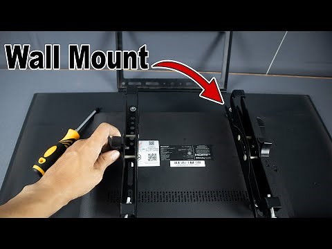 How to Install SHARP TV on Wall Mount