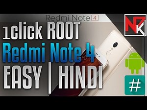 Root Redmi Note 4 Easiest | 1click method | HINDI
