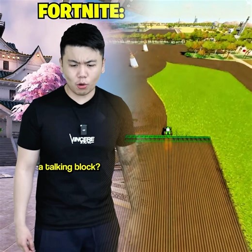 When a Fortnite Player Meets a Minecraft Player..