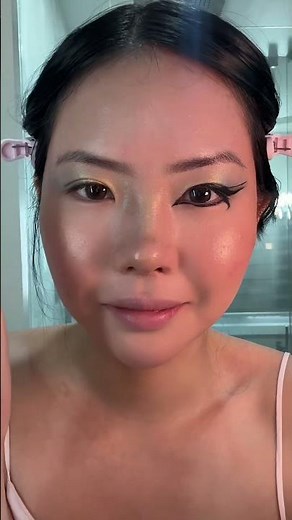 Cleopatra Halloween makeup tutorial🙂‍↕️