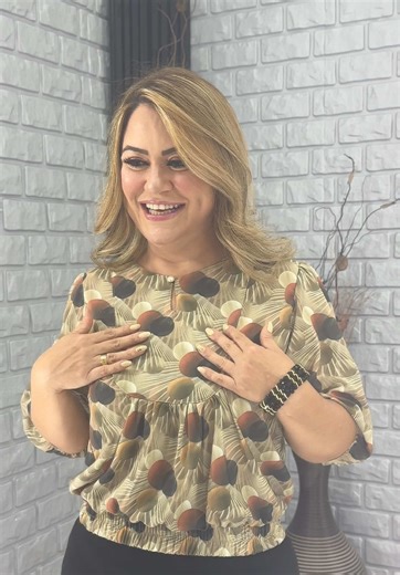 Linda blusa de puá: estilo e conforto