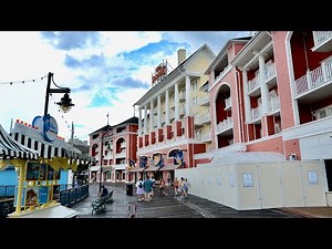 Disney's Boardwalk Resort 2026 Afternoon Tour & Walkthrough in 4K | Walt Disney World Florida