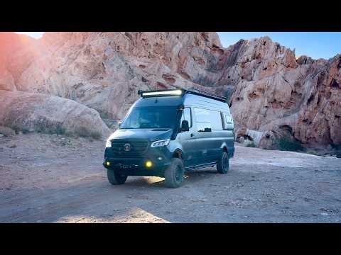 Step inside “Petra”, my new Sprinter 170 camper van!