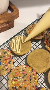 Baking cookies 🍪 😊 some with sprinkles. | ASMR Lux Vlogs