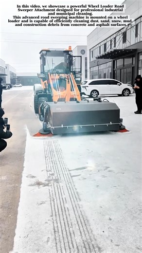 Industrial Street Cleaning Technology for Construction & Roads! #shorts