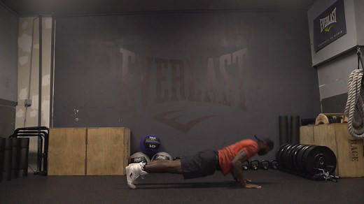 2.6K views · 68 reactions | Try this dynamic warm up before your next work out! 5 Rounds, 20 Seconds each -Walk Out to Push Up -Hurdle Step Out -Hand Plank -Squat | Everlast | Facebook