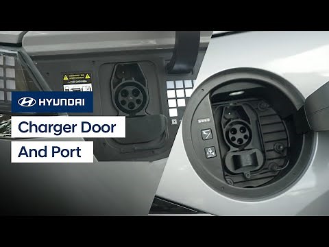 Charger Door and Port | IONIQ | Hyundai