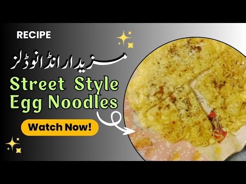 Once You Try This Egg Noodles Recipe Quick & Tasty