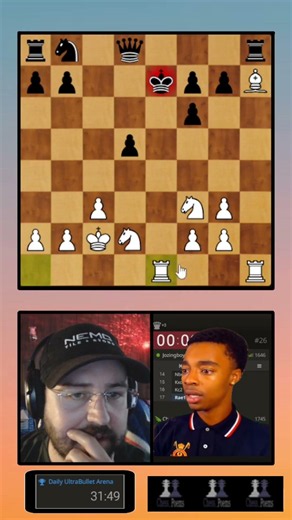 NEVER. LOSE. HOPE. #funny #chess #shorts #fyp