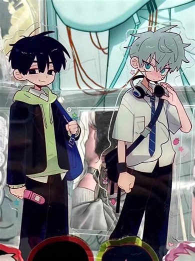 1/2 Pcs Alien Stage Anime Character Acrylic Stand,Birthday Gift For Anime Fans, Colored Ilustrations Exquisite Details, Anime Accessories Ornaments | SHEIN USA