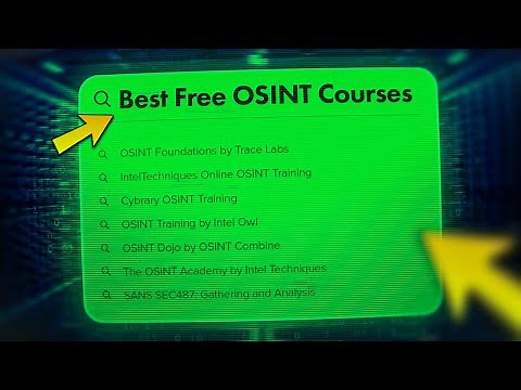 3 Free OSINT Courses & Training | Discover New Tools