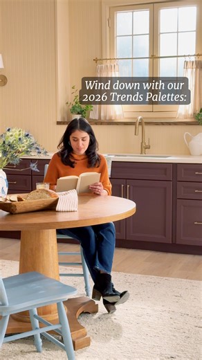From cozy nostalgia to calming renewal, our 2026 Color Trends palettes let 2026 Color of the Year, Melodious Ivory (313-2DB), set the tone. All paint colors available at Menards. Explore the Heartland, Rekindle, and Serendipity palettes here: https://bit.ly/4dBPzfj | Dutch Boy Paint | Facebook