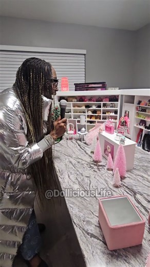 Dollicious Life on Instagram: "Poppy Parker's special birthday celebration is now well underway. First, a pit stop at a very special closet. Imagine my reaction when I finally laid eyes on the famous doll closet most of us doll collectors have come to know as @prettydollzinc The very one showcasing items we all ferociously bid on via ebay. I couldn't contain myself! It is stunning!"