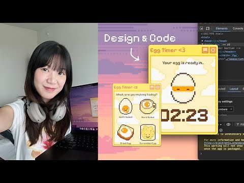 Coding my first app from scratch (aesthetic & cozy raw html css :3)