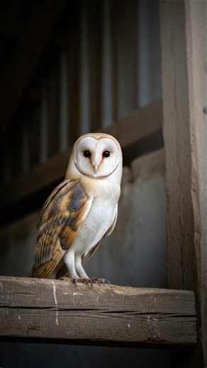 Barn Owl’s Midnight Hunt 🦉🌙 #Shorts #DreamScreenAI