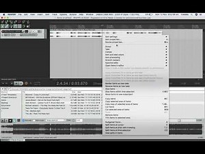Basic Reaper editing 101 splitting audio and tempo matching