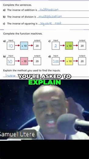 Inverse Operations Explained Simply #shorts