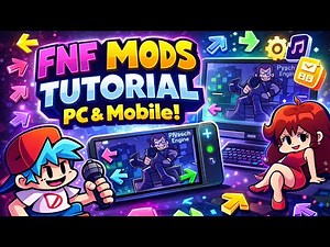 How to get FNF pc on youre phone Tutorial – Psych Engine + Mobile + PC!