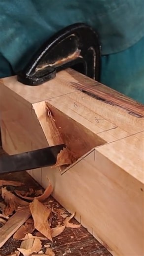 108K views · 323 reactions | Wooden Connection Guide Japanese Mortise Cutting Technique 1 | DIY & Crafts | Facebook