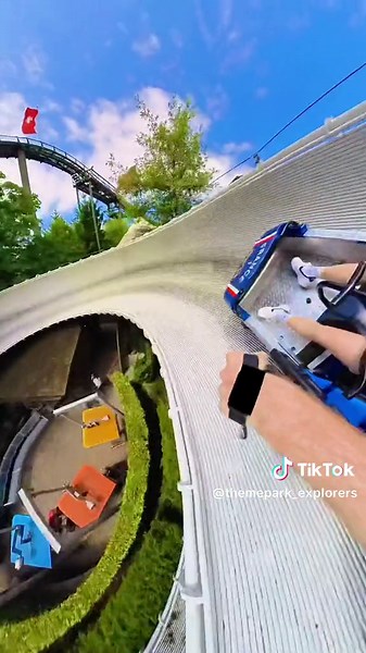 Experience the Thrills of Riding a Bobsled at Europa-Park in Germany