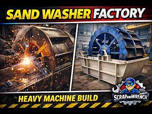 How Sand Washing Machines Are Made | Industrial Sand Washer Factory Process