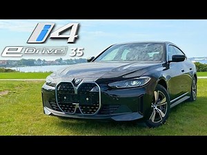 BMW I4 eDrive35 2024 | 67 kWh Battery 286 HP | POV Review & Acceleration