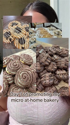 Día 1 promoviendo mi micro panadería en casa