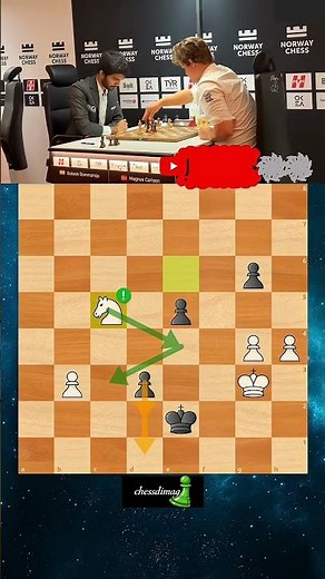 magnus bangs the board😱🔥