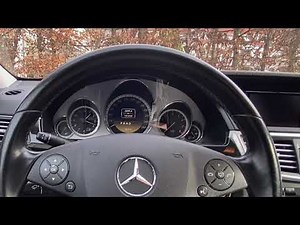 Mercedes-Benz W212 E-Klasse Geheimmenü/Servicemenü/Rollentest