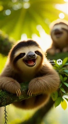 Funny sloths