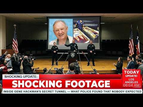 Gene Hackman's Secret Tunnel EXPOSED — What Police Found Inside Will Shock You!!