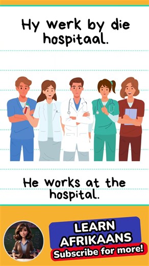 3 Afrikaans Words for the Doctor | Pharmacy, Hospital & Help